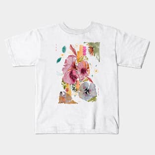 Abstract Flower Kids T-Shirt